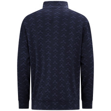 Свитшот Washington Capitals Levelwear Navy Chameleon Quarter-Zip