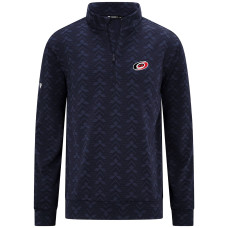 Свитшот Carolina Hurricanes Levelwear Navy Chameleon Quarter-Zip