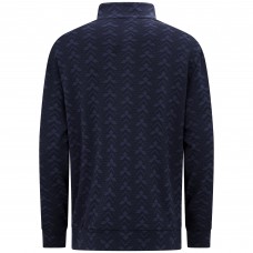 St. Louis Blues Levelwear Navy Chameleon Quarter-Zip Sweatshirt