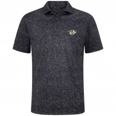 Nashville Predators Levelwear Black Speckle Polo