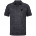 Philadelphia Flyers Levelwear Black Speckle Polo