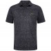 Minnesota Wild Levelwear Black Speckle Polo