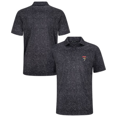 Поло Florida Panthers Levelwear Black Speckle