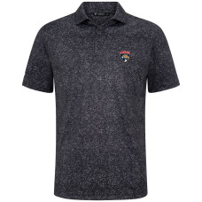 Поло Florida Panthers Levelwear Black Speckle Поло Florida Panthers Levelwear Black Speckle