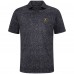 Vegas Golden Knights Levelwear Black Speckle Polo