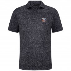 New York Islanders Levelwear Black Speckle Polo New York Islanders Levelwear Black Speckle Polo