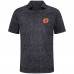 Calgary Flames Levelwear Black Speckle Polo