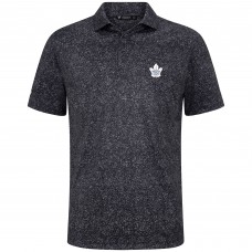 Toronto Maple Leafs Levelwear Black Speckle Polo