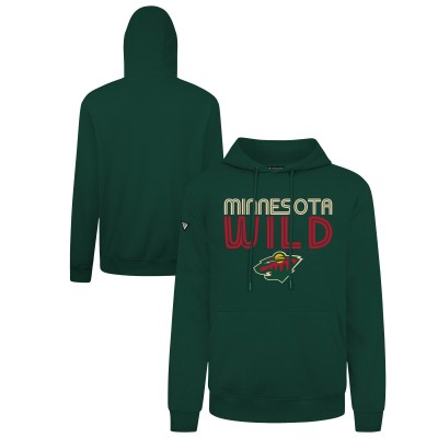 Minnesota Wild Levelwear Green Podium Lanes Hoodie