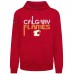 Calgary Flames Levelwear Red Podium Lanes Hoodie