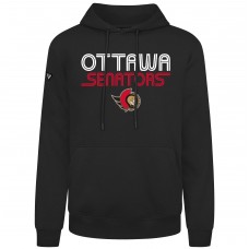Ottawa Senators Levelwear Black Podium Lanes Hoodie