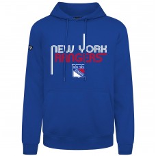 New York Rangers Levelwear Blue Podium Lanes Hoodie
