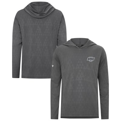 Los Angeles Kings Levelwear Gray Spike Hoodie