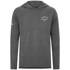 Los Angeles Kings Levelwear Gray Spike Hoodie