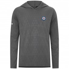 Winnipeg Jets Levelwear Gray Spike Hoodie