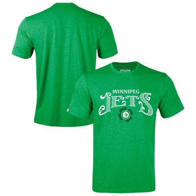 Winnipeg Jets Levelwear Green St. Patricks Day Richmond T-Shirt