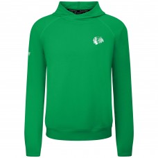 Chicago Blackhawks Levelwear Green St. Patricks Day Mandate Tri-Blend Hoodie