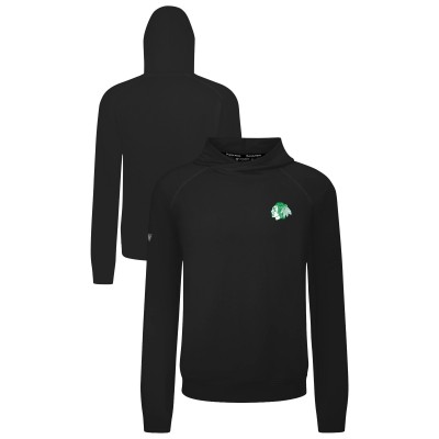 Chicago Blackhawks Levelwear Black St. Patricks Day Mandate Tri-Blend Hoodie