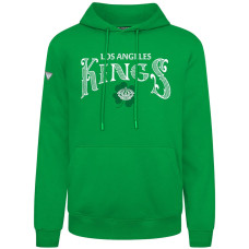 Толстовка Los Angeles Kings Levelwear Green St. Patrick's Day Podium