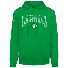 Tampa Bay Lightning Levelwear Green St. Patricks Day Podium Hoodie