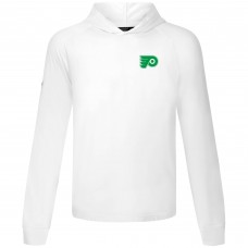 Philadelphia Flyers Levelwear White St. Patricks Day Dimension Hoodie Philadelphia Flyers Levelwear White St. Patricks Day Dimension Hoodie
