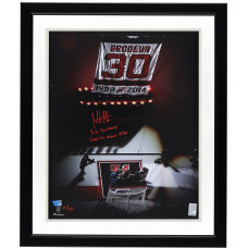 Фото с автографом Martin Brodeur New Jersey Devils Fanatics Authentic 16 x 20 Jersey Retirement Ceremony with Multiple Inscriptions - Limited Edition #10/10 Фото с автографом Martin Brodeur New Jersey Devils Fanatics Authentic 16 x 20 Jersey Retirement Ceremony with Multiple Inscriptions - Limited Edition #10/10