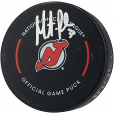 Martin Brodeur New Jersey Devils Autographed Fanatics Authentic Official Game Puck
