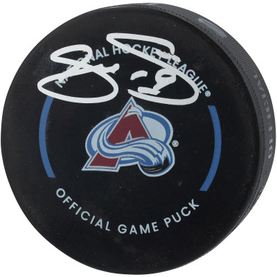 Joe Sakic Colorado Avalanche Autographed Fanatics Authentic Official Game Puck