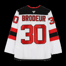Джерси с автографом Martin Brodeur New Devils Fanatics Authentic White Fanatics Premium Джерси с автографом Martin Brodeur New Devils Fanatics Authentic White Fanatics Premium