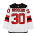 Джерси с автографом Martin Brodeur New Devils Fanatics Authentic White Fanatics Premium