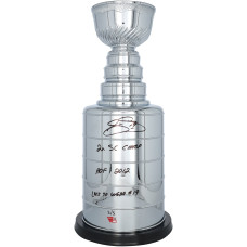 Joe Sakic Colorado Avalanche Autographed Fanatics Authentic 2 Replica Stanley Cup with Multiple Inscriptions - Limited Edition of 5 Joe Sakic Colorado Avalanche Autographed Fanatics Authentic 2 Replica Stanley Cup with Multiple Inscriptions - Limited Edition of 5