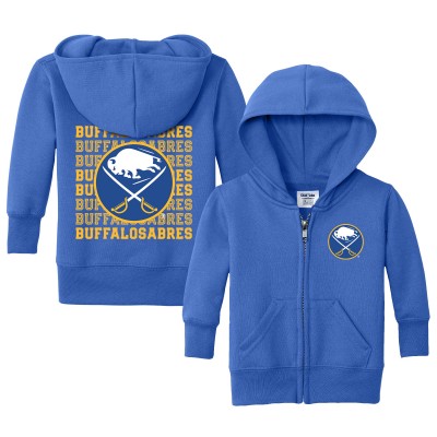 Малышам Buffalo Sabres Chad & Jake Royal Full-Zip Retro Hoodie