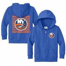 Toddler New York Islanders Chad & Jake Royal Full-Zip Retro Hoodie