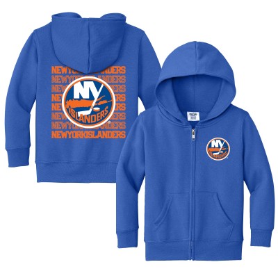 Toddler New York Islanders Chad & Jake Royal Full-Zip Retro Hoodie