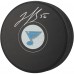 Jordan Binnington St. Louis Blues Autographed Fanatics Authentic Hockey Puck