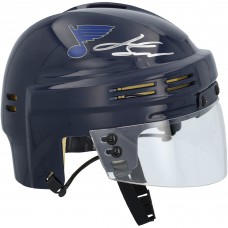Jimmy Snuggerud St. Louis Blues Autographed Fanatics Authentic Navy Mini Helmet