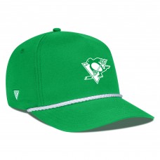 Бейсболка Pittsburgh Penguins Levelwear Kelly Green St. Patricks Day Gambit Rope Бейсболка Pittsburgh Penguins Levelwear Kelly Green St. Patricks Day Gambit Rope