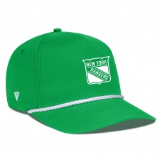 Бейсболка New York Rangers Levelwear Kelly Green St. Patricks Day Gambit Rope