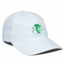 Бейсболка Chicago Blackhawks Levelwear White Matrix Patch