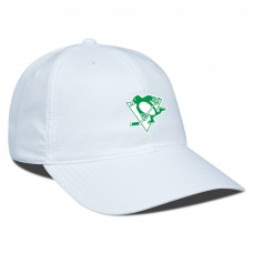 Бейсболка Pittsburgh Penguins Levelwear White Matrix Patch