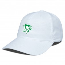 Бейсболка Pittsburgh Penguins Levelwear White Matrix Patch