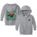 Малышам Minnesota Wild Chad & Jake Heather Gray Full-Zip Retro Hoodie