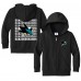 Toddler San Jose Sharks Chad & Jake Black Full-Zip Retro Hoodie