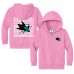 Toddler San Jose Sharks Chad & Jake Light Pink Full-Zip Retro Hoodie