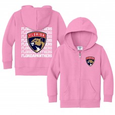Toddler Florida Panthers Chad & Jake Light Pink Full-Zip Retro Hoodie