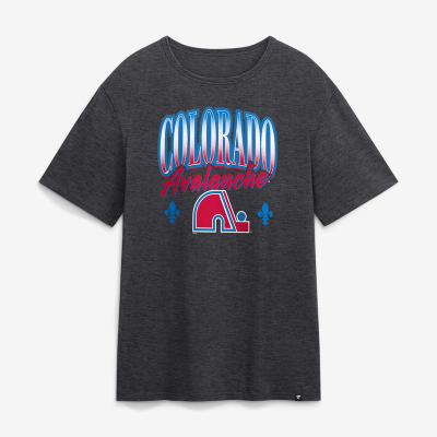 Colorado Avalanche Charcoal Hometown Graphic T-Shirt