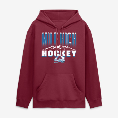 Colorado Avalanche Burgundy Hometown Graphic Hoodie