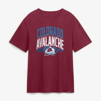 Colorado Avalanche Burgundy Hometown Graphic T-Shirt