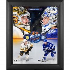 Tampa Bay Lightning vs. Boston Bruins Fanatics Authentic Framed 13 x 16 2026 NHL Stadium Series Matchup Collage Tampa Bay Lightning vs. Boston Bruins Fanatics Authentic Framed 13 x 16 2026 NHL Stadium Series Matchup Collage