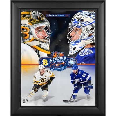 Tampa Bay Lightning vs. Boston Bruins Fanatics Authentic Framed 13 x 16 2026 NHL Stadium Series Matchup Collage
